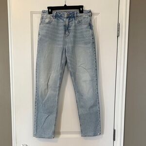 American Eagle Outfitters Light Blue Straight Leg Jeans
